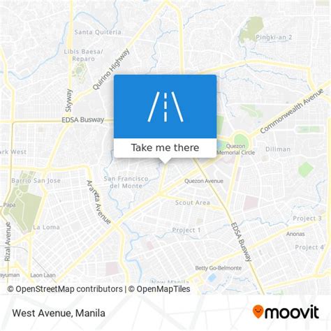 How to get to West Avenue, Quezon City by bus or .
